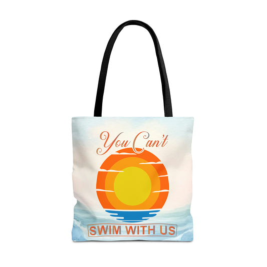 Witty Swimming Tote Bag