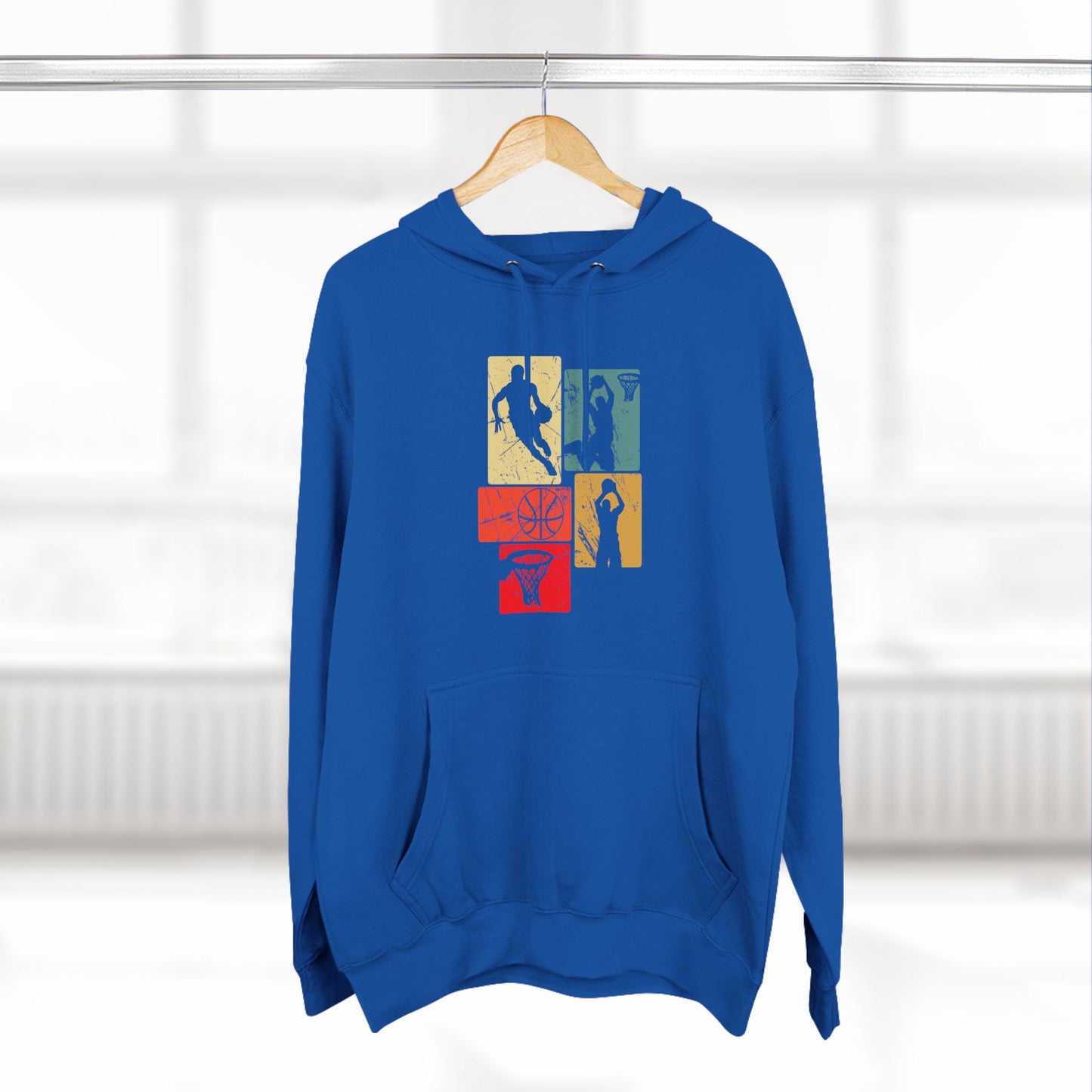 Retro Anime Basketball Vibes Hoodie