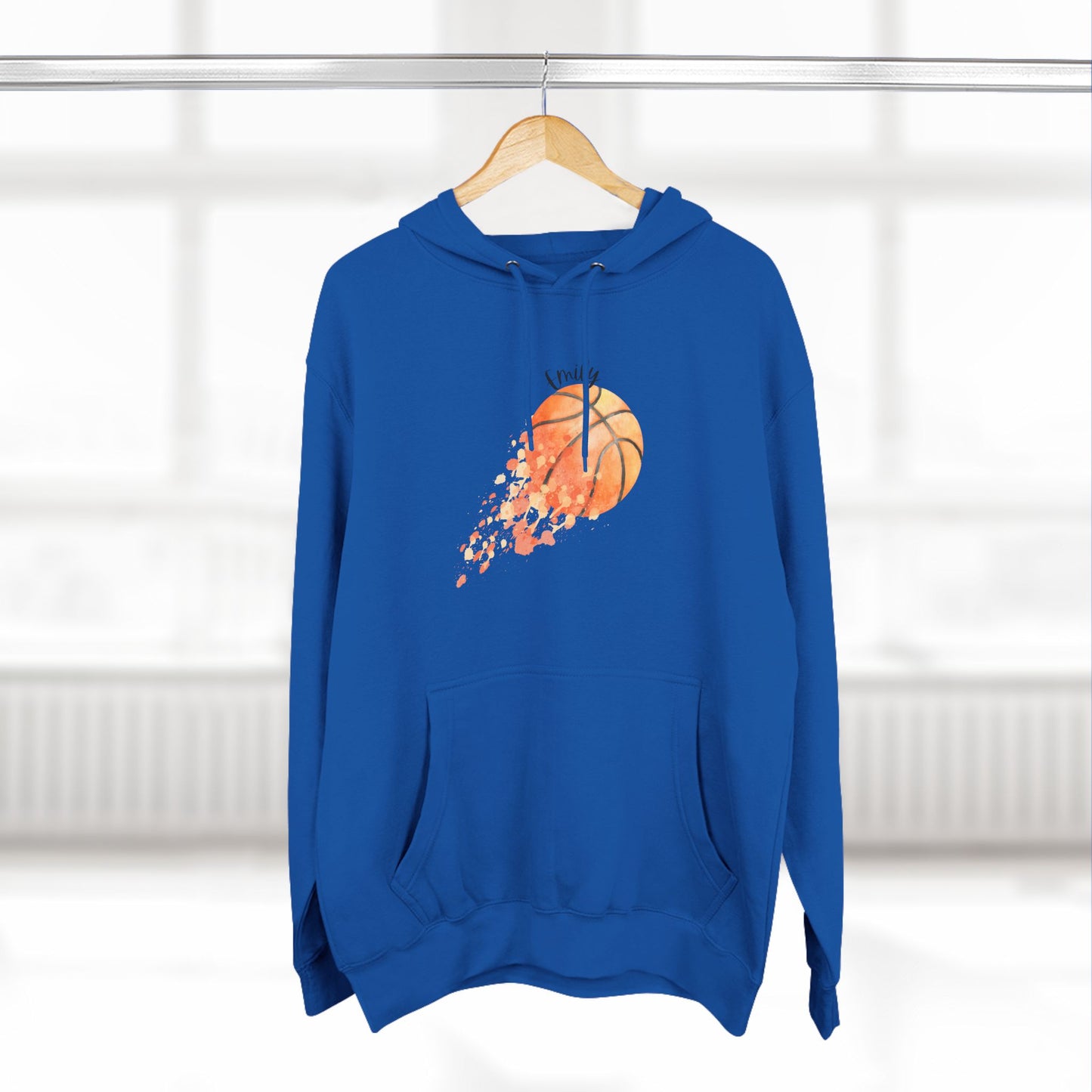 Personalized Name Basketball Shoot Hoodie