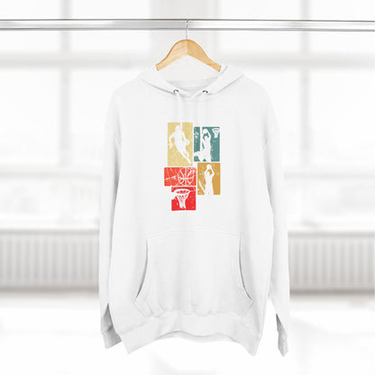 Retro Anime Basketball Vibes Hoodie