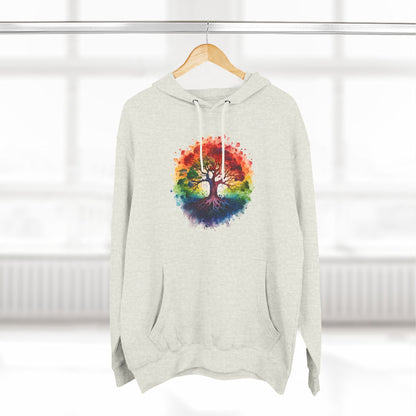 Color Oak Tree Hoodie