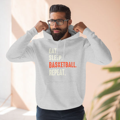 Eat Sleep Basketball Repeat Hoodie