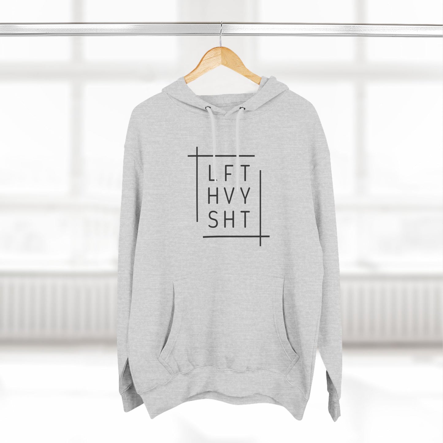 LFT HVY SHT Funny Workout Hoodie