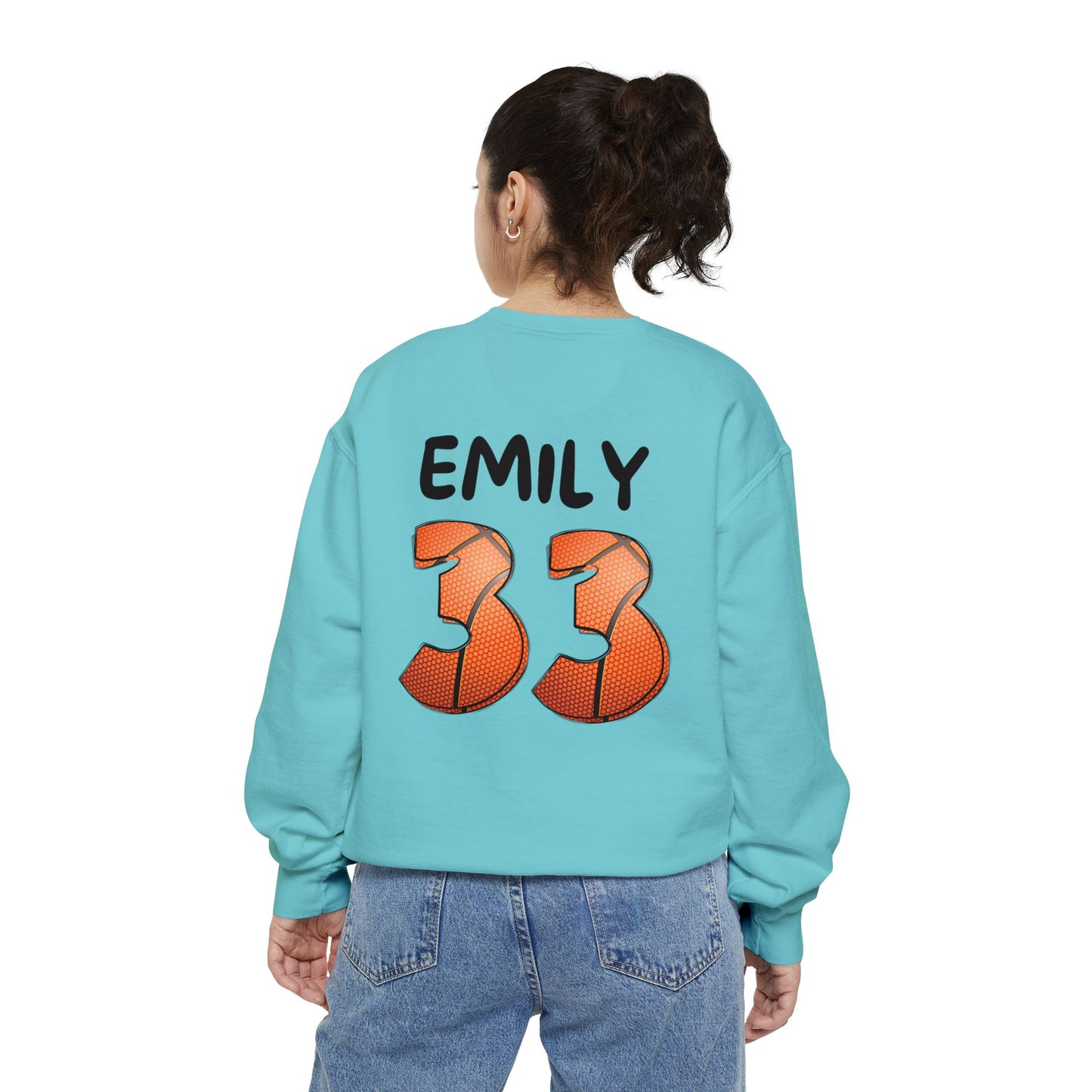 Personalized Basketball Mom Sweatshirt