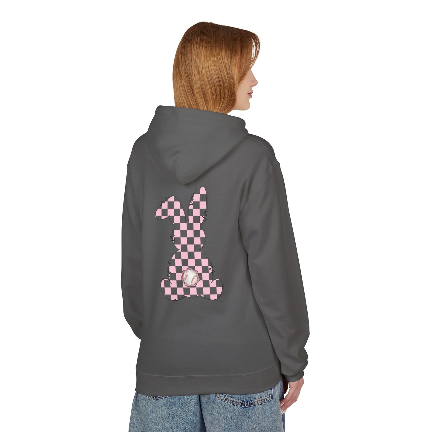 Personalized Athletic Bunny 💪🐇 Hoodie