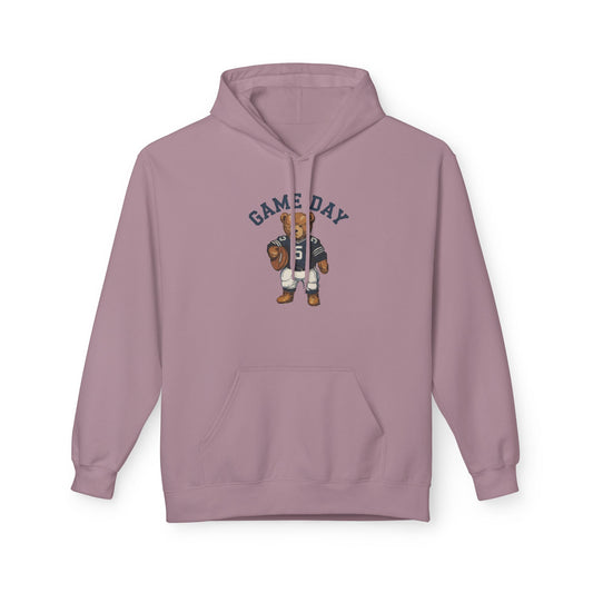 Cute Bear Game Day Football Hoodie