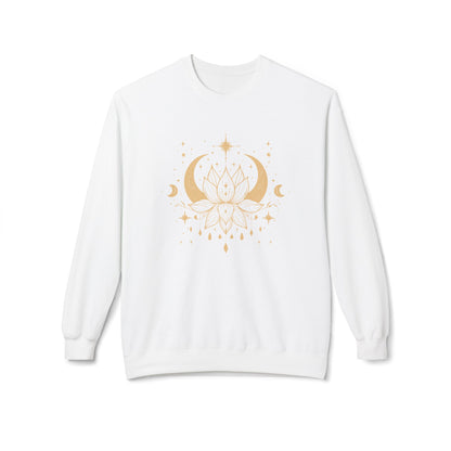 Mandala Lotus and Moon Hoodie