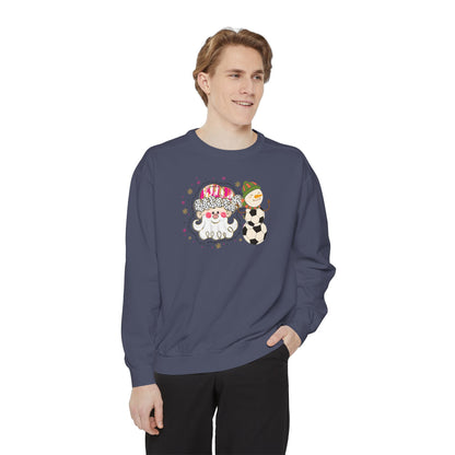 Santa and Snowman Sweatshirt