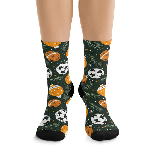 Christmas Soccer 8 Socks