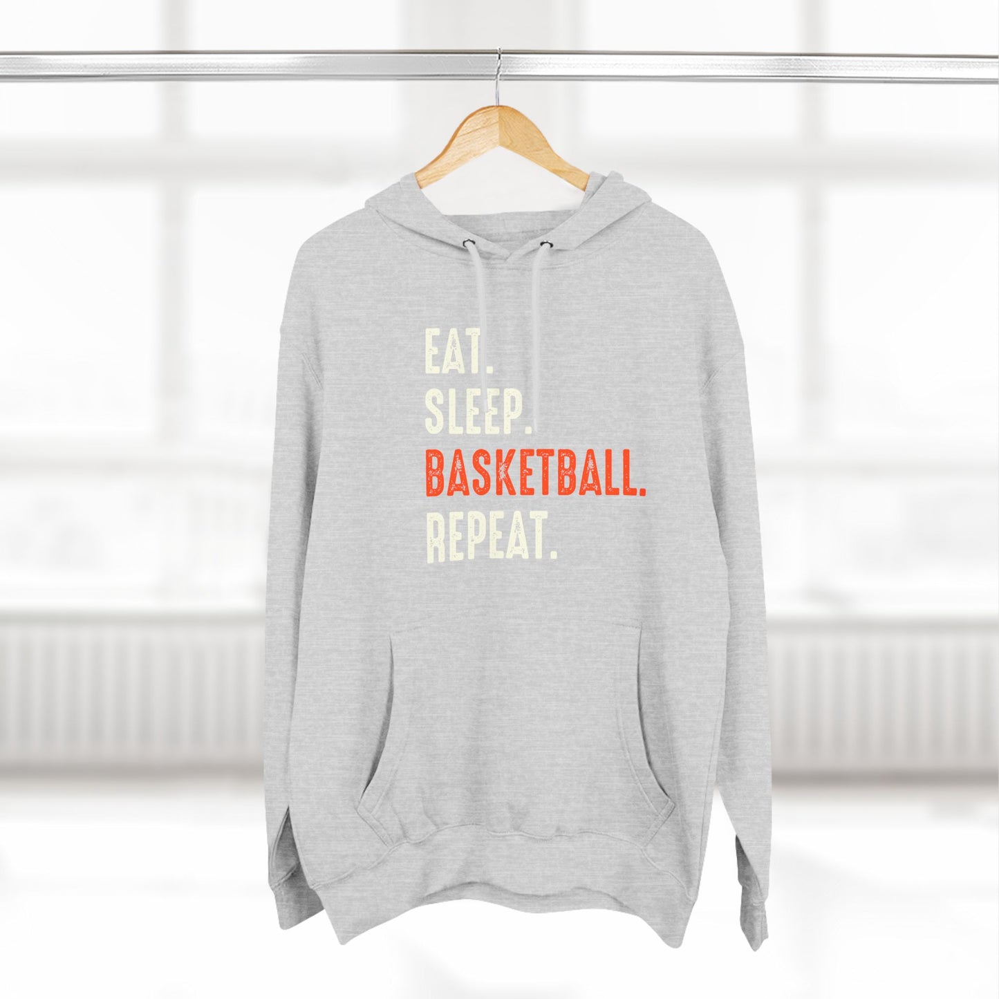 Eat Sleep Basketball Repeat Hoodie