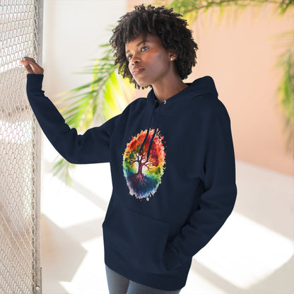 Color Oak Tree Hoodie