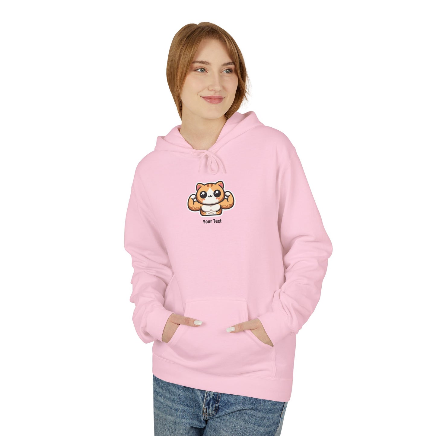 Personalized Cat Cat Love Sport Hoodie