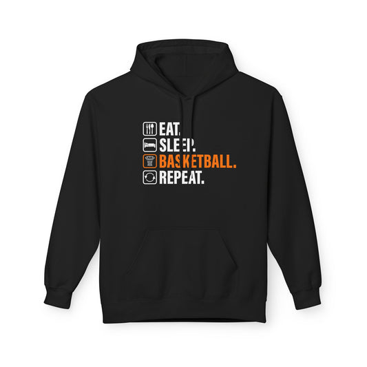 Eat Sleep Basketball Repeat Hoodie