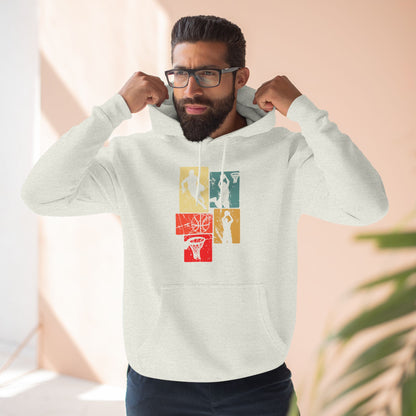 Retro Anime Basketball Vibes Hoodie