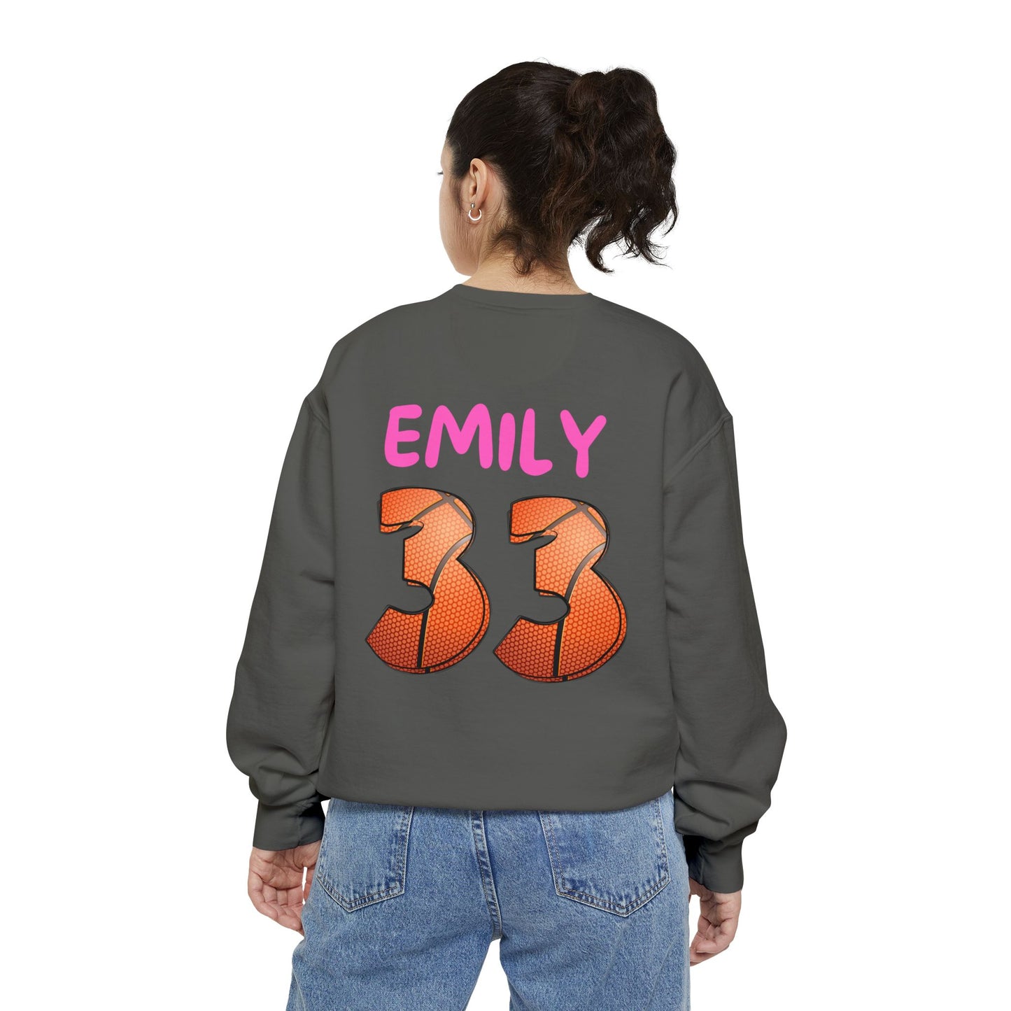 Personalized Basketball Mom Sweatshirt