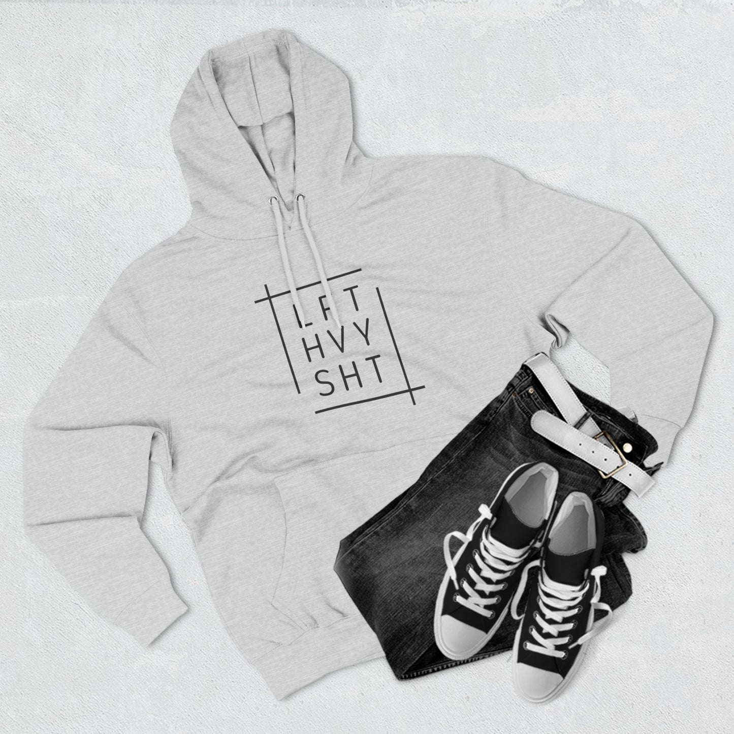 LFT HVY SHT Funny Workout Hoodie