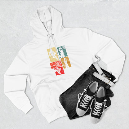 Retro Anime Basketball Vibes Hoodie