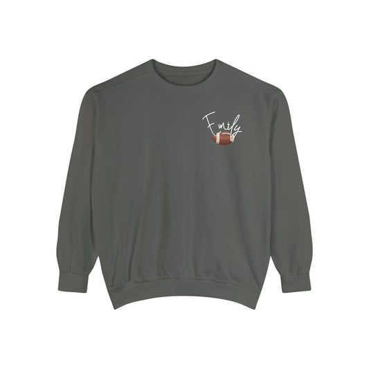 Personlized Name and Team Name on Sweatshirt Football