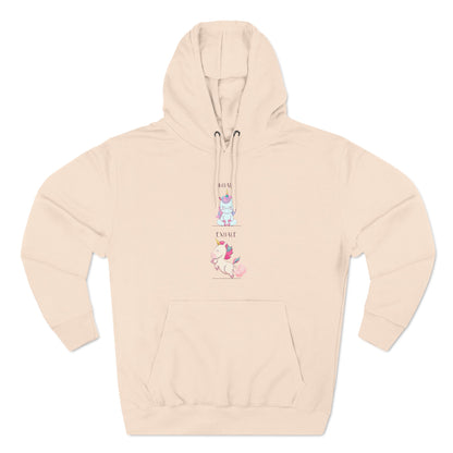 Unicorn Inhale Exhale Hoodie