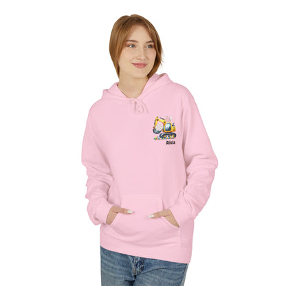 Personalized Athletic Bunny 💪🐇 Hoodie