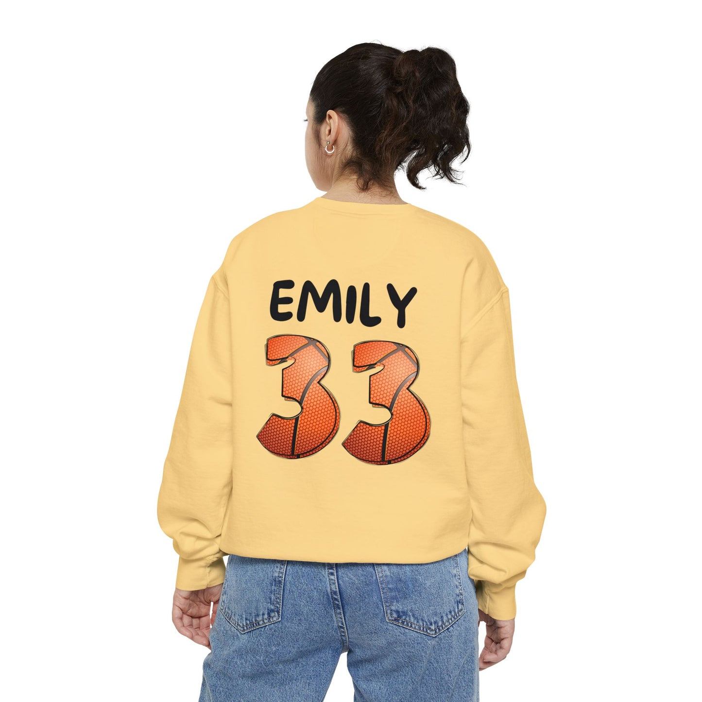 Personalized Basketball Mom Sweatshirt