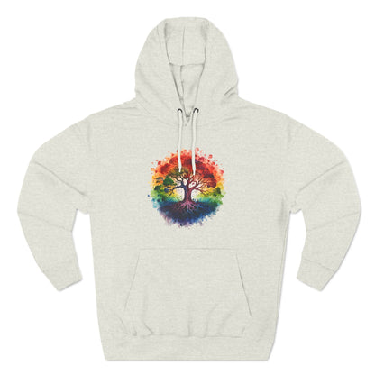 Color Oak Tree Hoodie