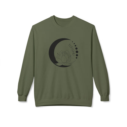 Namaste, Lotus, and Moon Sweatshirt