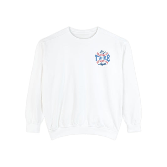 Baseball Smiley Vibes Sweatshirt