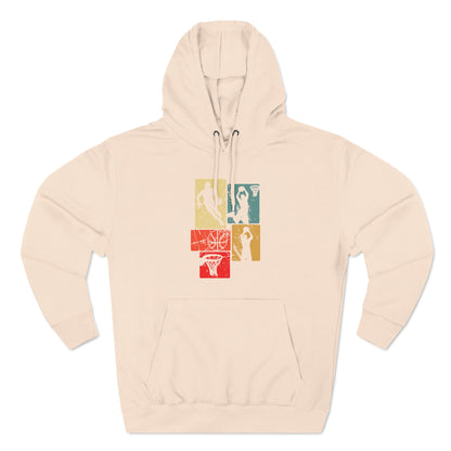 Retro Anime Basketball Vibes Hoodie