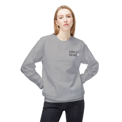 Funny Nasmaste Bitches yoga Sweatshirt