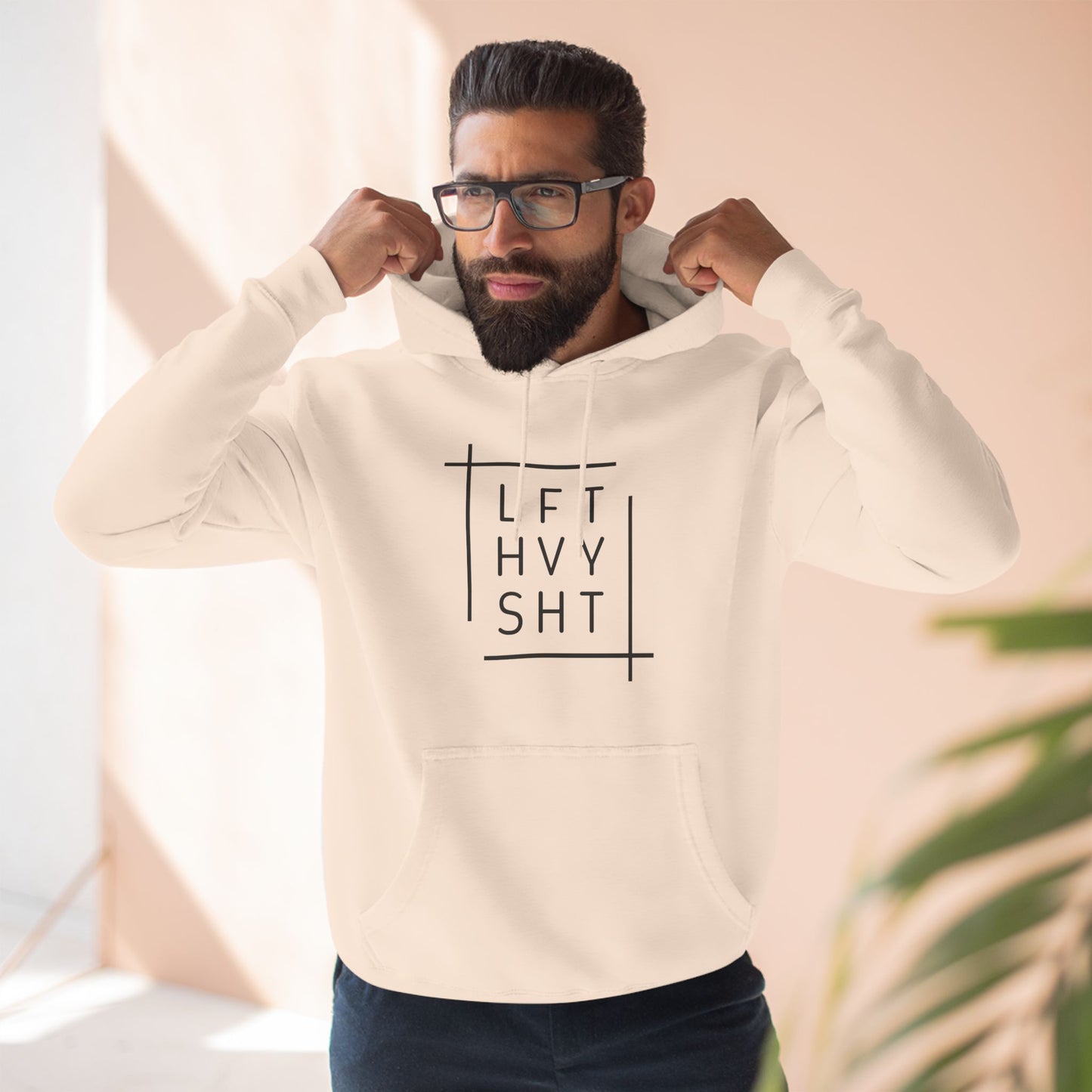 LFT HVY SHT Funny Workout Hoodie