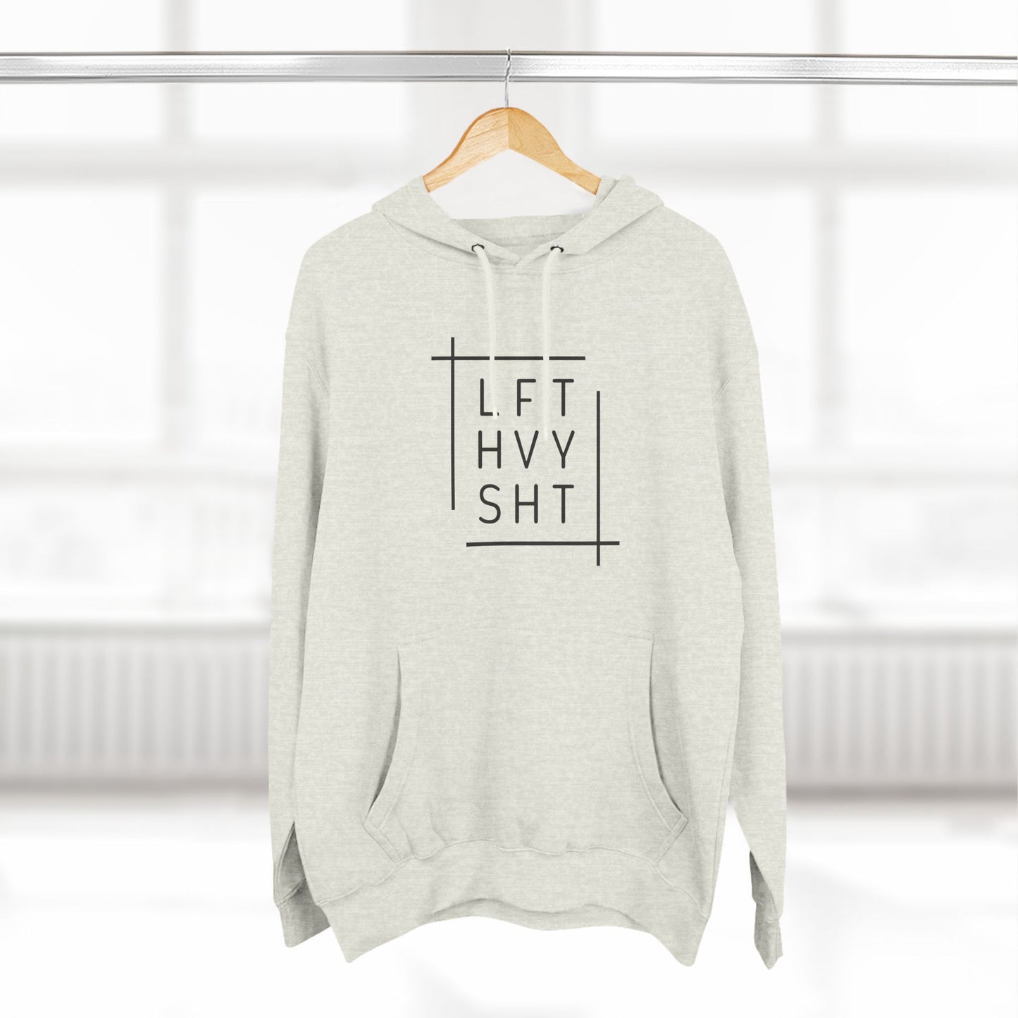 LFT HVY SHT Funny Workout Hoodie