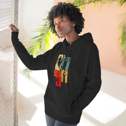 Retro Anime Basketball Vibes Hoodie