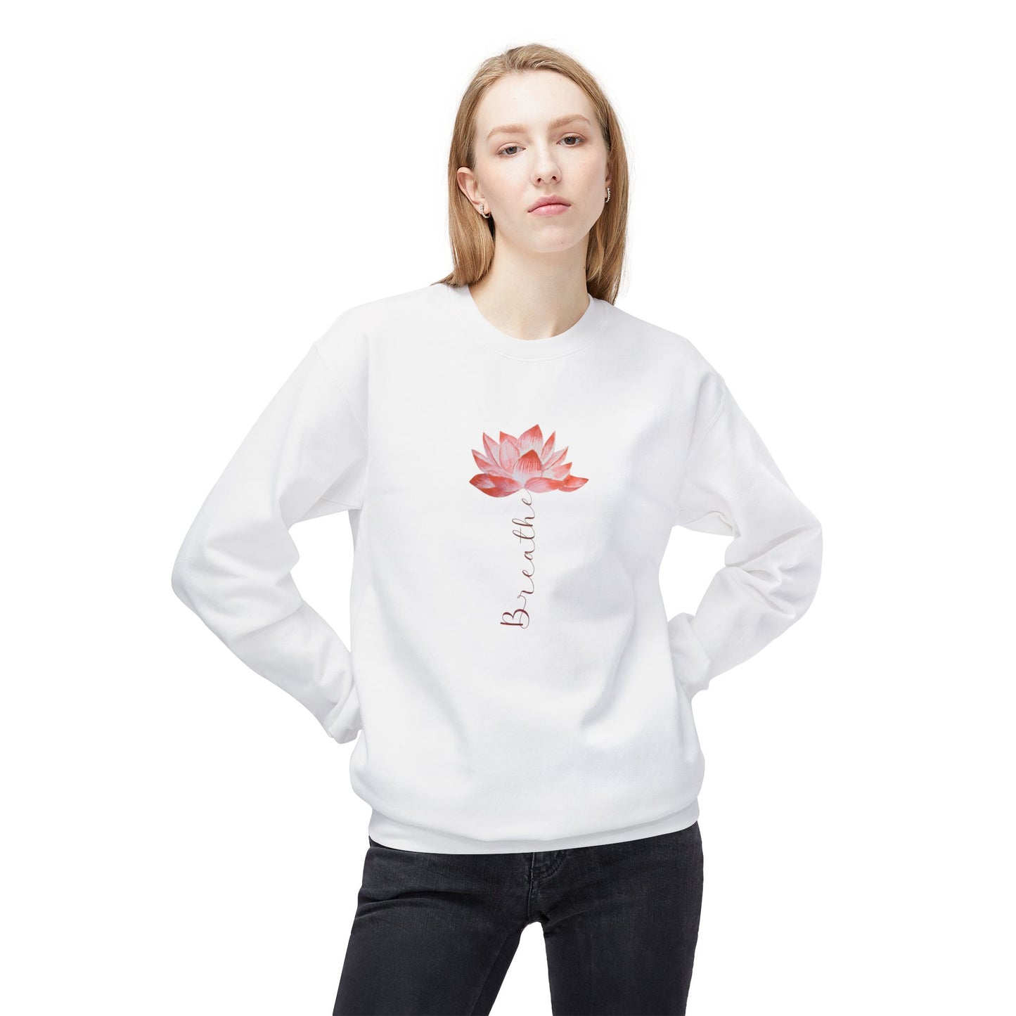 Breathe Lotus Sweatshirt