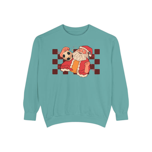 Santa and Soccer Sweatshirt