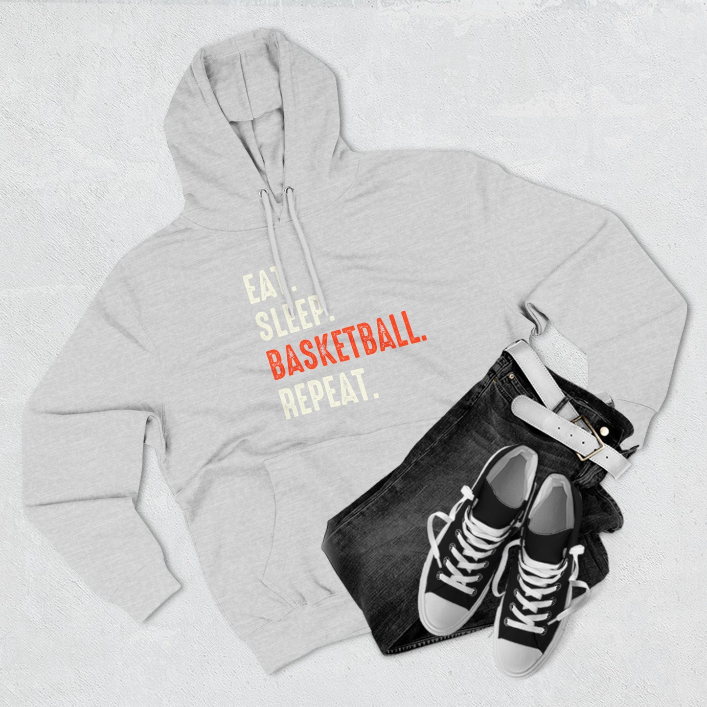 Eat Sleep Basketball Repeat Hoodie