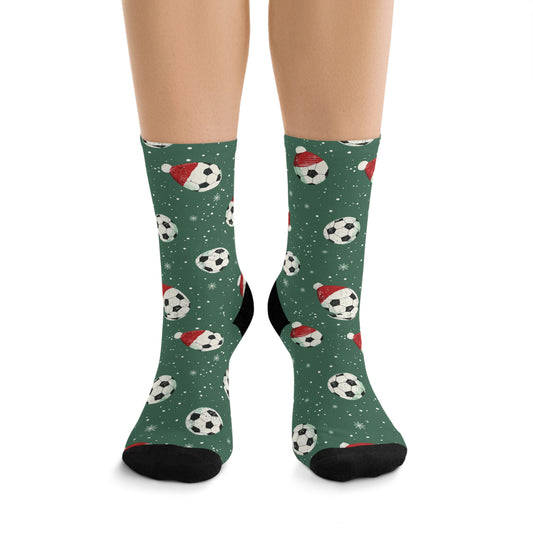 Christmas Soccer 4 Socks