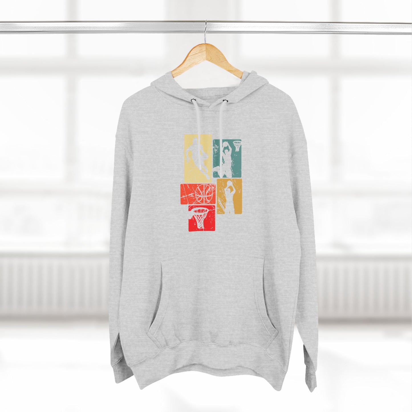 Retro Anime Basketball Vibes Hoodie