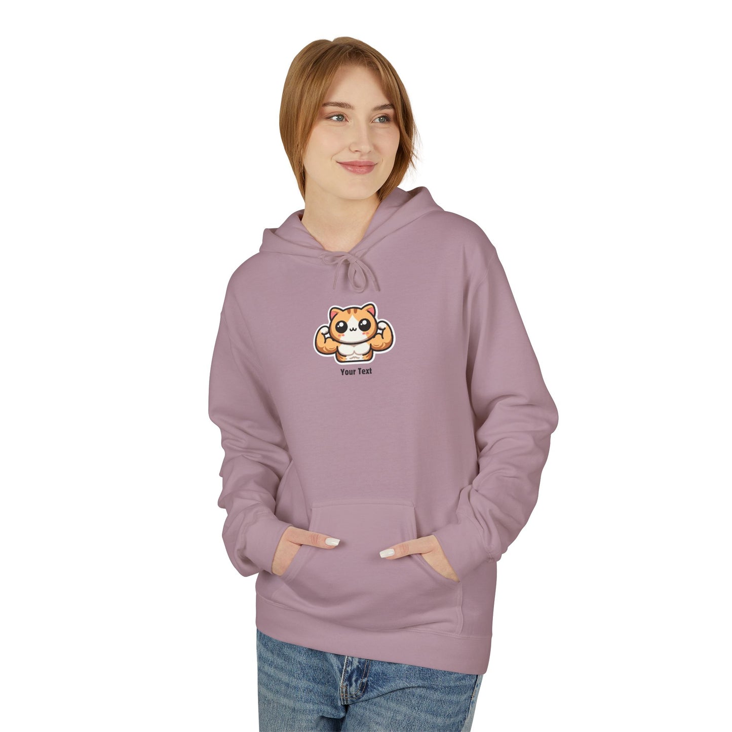 Personalized Cat Cat Love Sport Hoodie