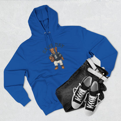 Cute Bear Game Day Football Hoodie