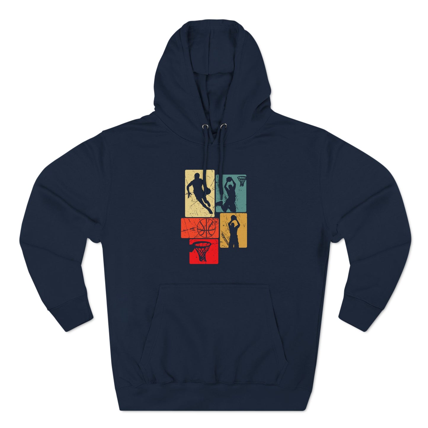 Retro Anime Basketball Vibes Hoodie