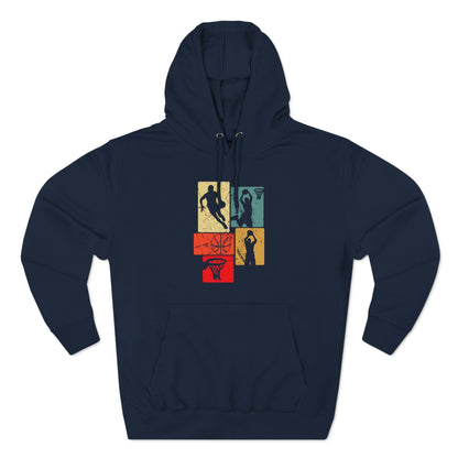 Retro Anime Basketball Vibes Hoodie