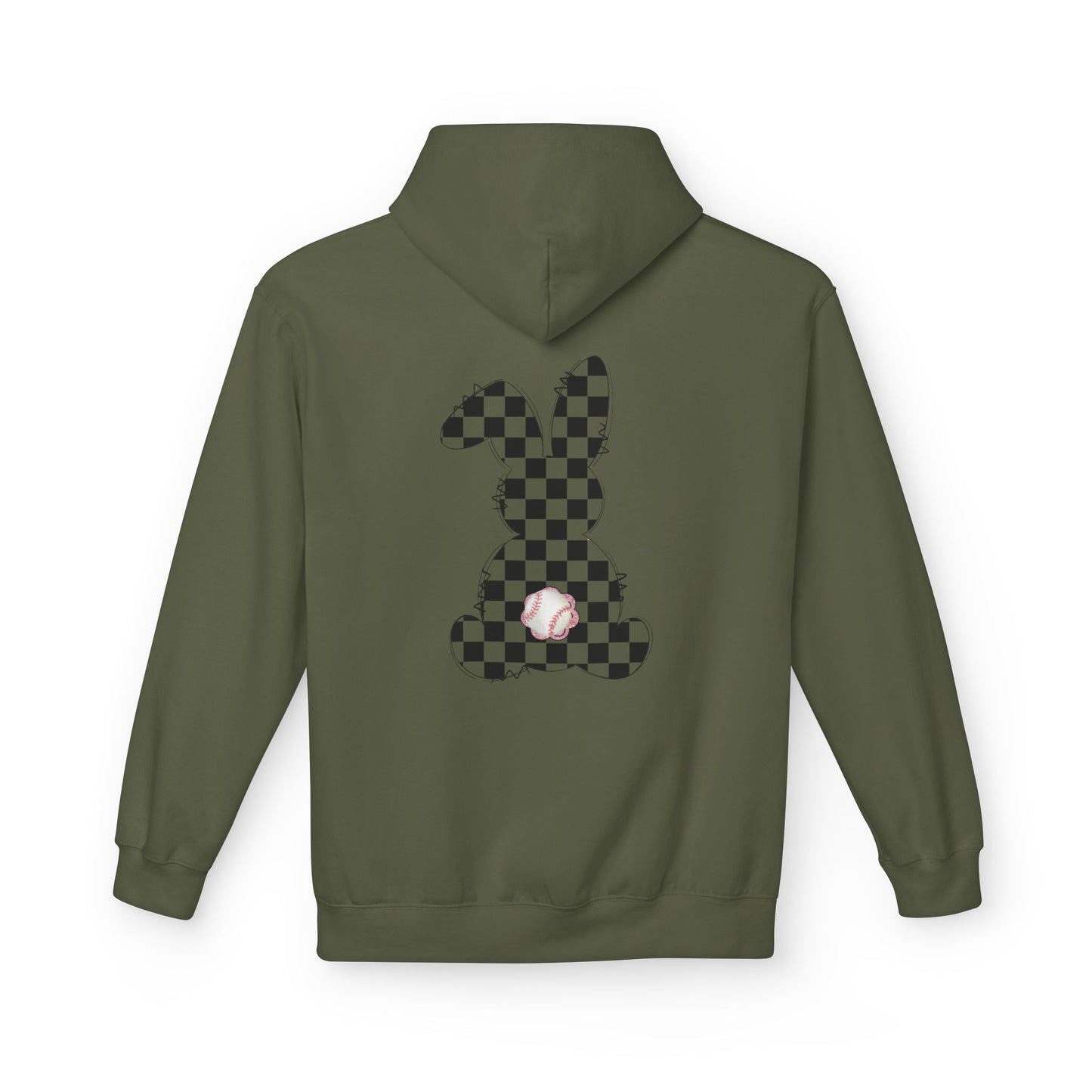 Personalized Athletic Bunny 💪🐇 Hoodie