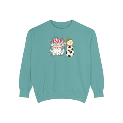 Santa and Snowman Sweatshirt