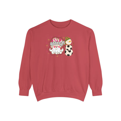 Santa and Snowman Sweatshirt