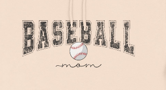 Baseball mama Retro