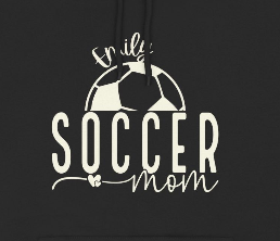 Soccer Mom Personlized Name Sweet Hoodie