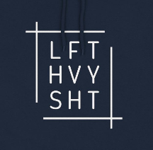 LFT HVY SHT Funny Workout Hoodie